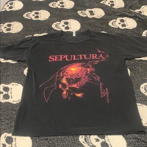 Sepultura Black Graphic T-Shirt